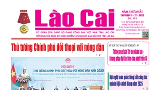Báo Lào Cai Thường kỳ số 101 ra ngày 11/12/2025