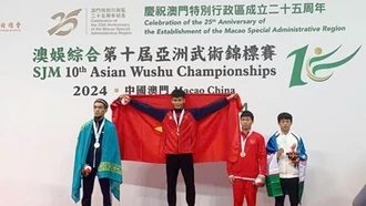 Tài năng wushu đầy hứa hẹn