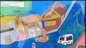 Hơn 800 tác phẩm dự thi cuộc thi mỹ thuật “Chúng em vẽ bức tranh quê hương” lần thứ 2