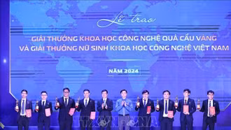 10 nhà khoa học trẻ xuất sắc được nhận Giải thưởng Quả Cầu Vàng 2024