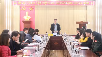 Bát Xát: Nâng cao nghiệp vụ công tác văn phòng cấp ủy phục vụ đại hội đảng bộ các cấp, nhiệm kỳ 2025 - 2030