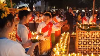 Phố cổ Chiang Mai tôn vinh truyền thống văn hóa từ các lễ hội ánh sáng