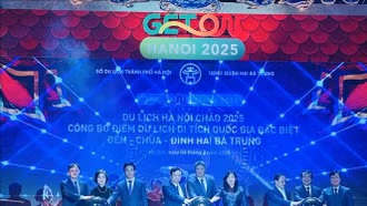 Khai mạc chương trình "Du lịch Hà Nội chào 2025 - Get on Hanoi 2025"