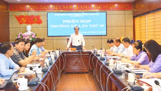 Phiên họp thường kỳ lần thứ 45 HĐND tỉnh Lào Cai 