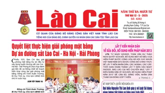  Báo Lào Cai Thường kỳ số 4282 ra ngày 12/5/2025