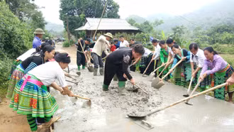 Xuân trên bản người Mông Khe Ron 