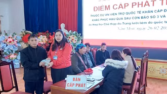 Hơn 3 tỷ đồng hỗ trợ người dân Lào Cai khắc phục hậu quả bão số 3 và hoàn lưu bão năm 2024