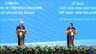 Toàn văn Tuyên bố chung về việc nâng cấp quan hệ Việt Nam - New Zealand lên Đối tác Chiến lược Toàn diện