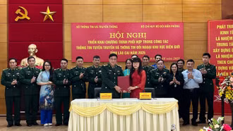 Triển khai chương trình phối hợp công tác giữa Bộ Chỉ huy BĐBP tỉnh và Sở Thông tin và Truyền thông năm 2025