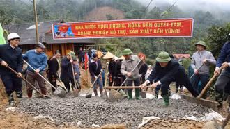 Văn Bàn phát động thi đua xây dựng nông thôn mới và thực hiện Nghị quyết 10 của Ban Thường vụ Tỉnh ủy 