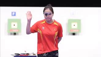 Nữ xạ thủ Trịnh Thu Vinh là vận động viên tiêu biểu toàn quốc năm 2024