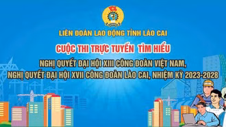 Hơn 26.000 người tham gia dự thi Cuộc thi trực tuyến tìm hiểu nghị quyết đại hội công đoàn các cấp