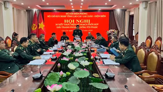 Bộ đội Biên phòng 3 tỉnh: Lào Cai, Lai Châu, Điện Biên phối hợp đấu tranh phòng, chống tội phạm