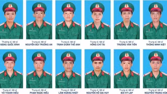 Truy tặng Huân chương Bảo vệ Tổ quốc cho 12 liệt sĩ Quân khu 7