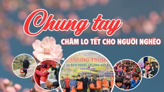 Chung tay chăm lo tết cho người nghèo