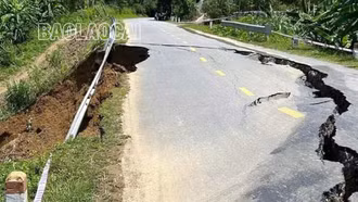 Phân luồng giao thông Tỉnh lộ 161 (từ thành phố Lào Cai đi Bảo Thắng - Bảo Hà)