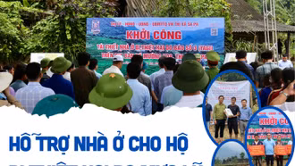 Hỗ trợ nhà ở cho hộ bị thiệt hại do mưa lũ