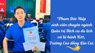 “Sinh viên 5 tốt” Phạm Đức Hiệp