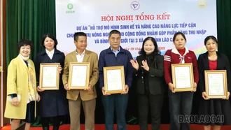 Trung tâm SUDECOM: Hỗ trợ mô hình sinh kế cho 92 hộ thông qua dự án hỗ trợ mô hình sinh kế 