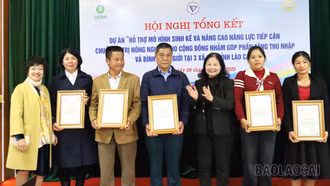 Trung tâm SUDECOM: Hỗ trợ mô hình sinh kế cho 92 hộ thông qua dự án hỗ trợ mô hình sinh kế 