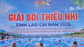 Sôi nổi Giải Bơi Thiếu nhi tỉnh Lào Cai năm 2026