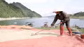 Tân Lĩnh được mùa lúa trên diện tích tận dụng khi nước hồ rút