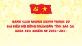Lào Cai: Công bố danh sách những người trúng cử đại biểu HĐND tỉnh khóa XVII, nhiệm kỳ 2026 - 2031