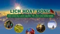 [Infographic] Lịch hoạt động Hội chợ Du lịch quốc tế Lào Cai năm 2025