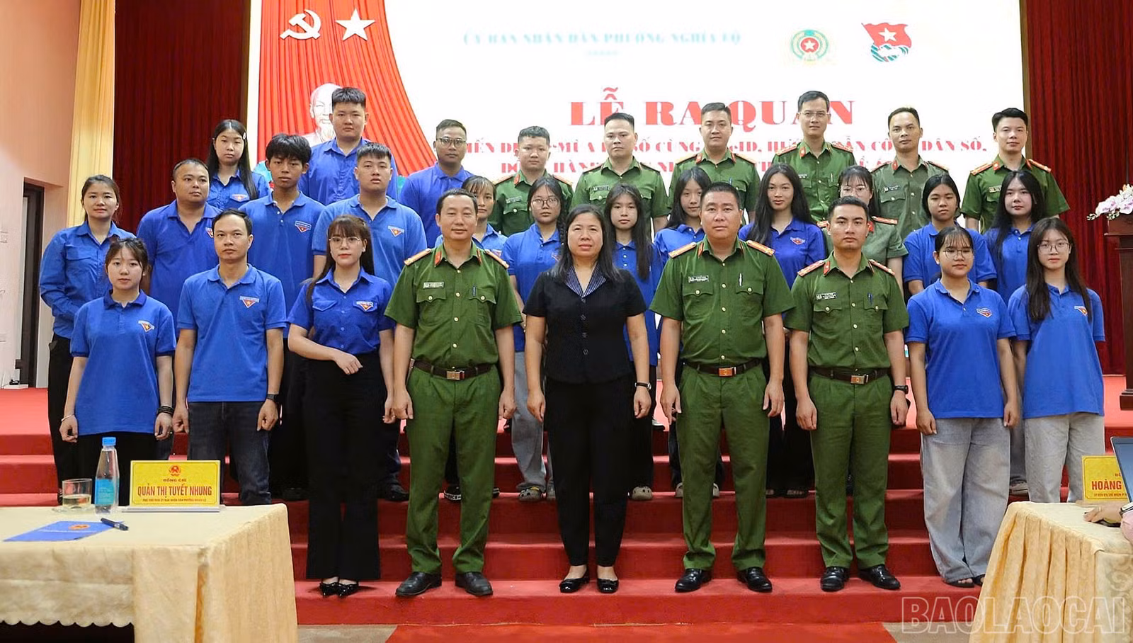 Ra mắt đội hình hỗ trợ trực tiếp.