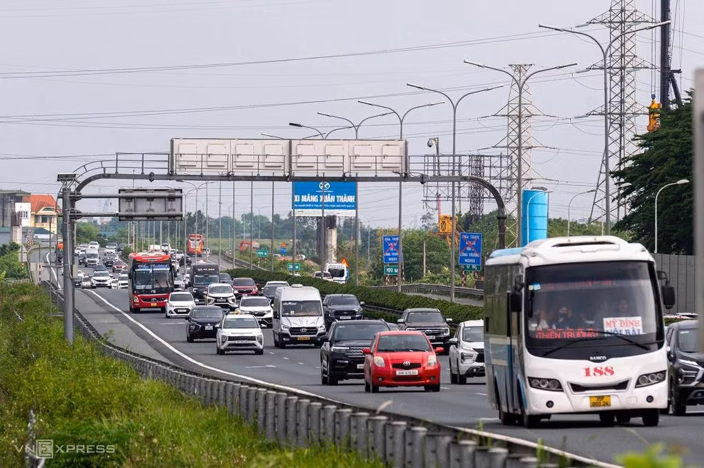 Cao tốc Pháp Vân - Cầu Giẽ, tháng 5/2026. Ảnh: Thế Bằng