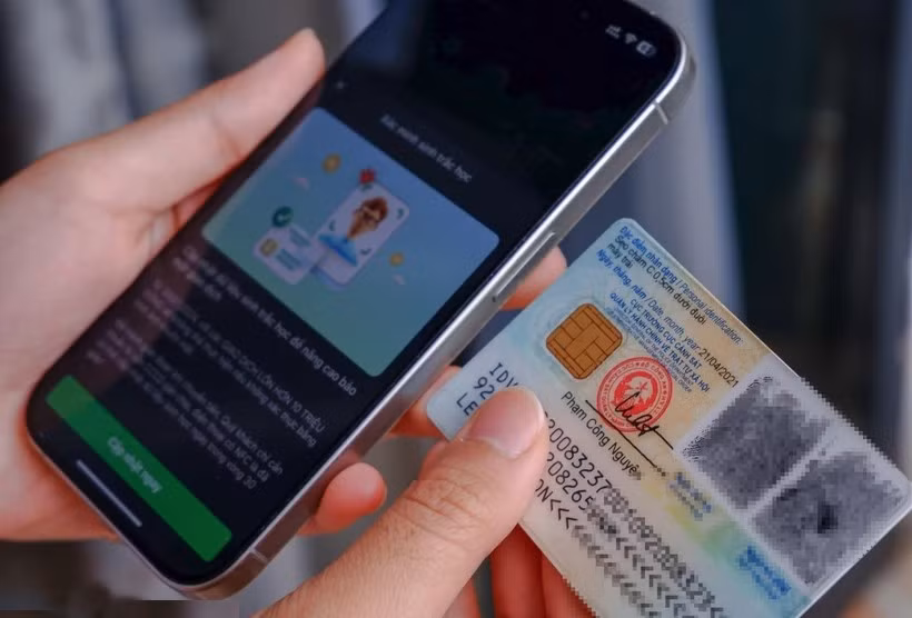 Phải xác thực sinh trắc học khi mở thẻ ATM, ví điện tử trực tuyến.