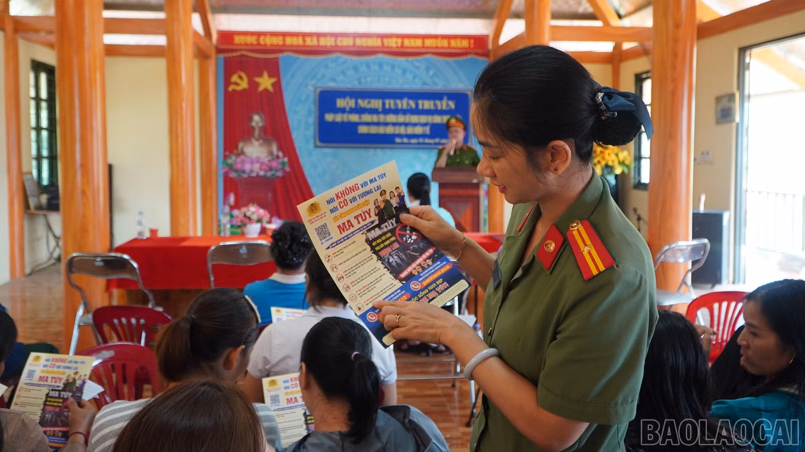 Tuyên truyền phòng, chống ma túy.
