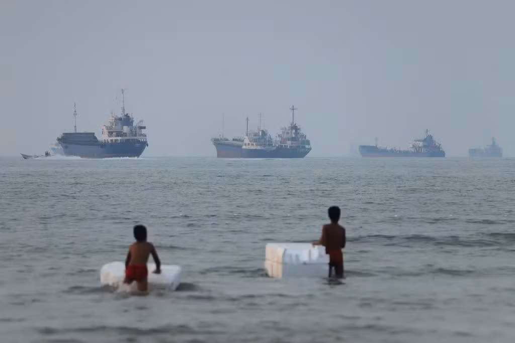 Khu vực eo biển Hormuz. (Ảnh: AP)