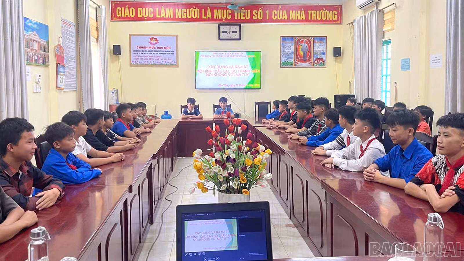 Quang cảnh buổi lễ.