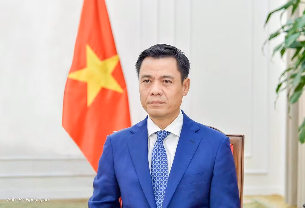 Thứ trưởng Ngoại giao Đặng Hoàng Giang. Ảnh: BNG