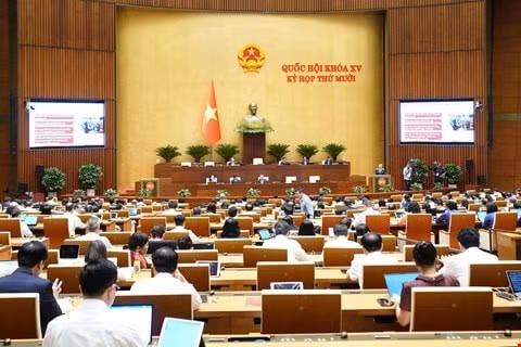 Toàn cảnh kỳ họp Quốc hội thứ mười, khóa XV.