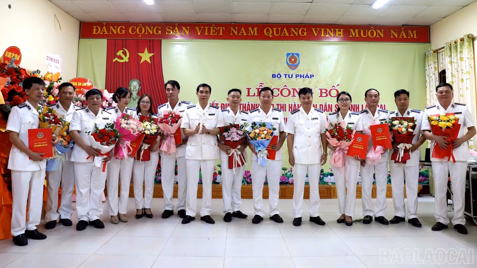 Trưởng các phòng chuyên môn THADS tỉnh Lào Cai và Phòng THADS khu vực nhận quyết định được bổ nhiệm.