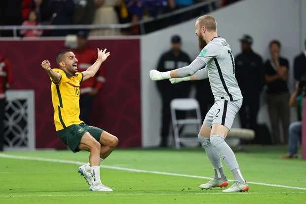 Australia giành vé dự World Cup 2022 sau loạt luân lưu may rủi hình ảnh 2 Australia gianh ve du World Cup 2022 sau loat luan luu may rui hinh anh 2