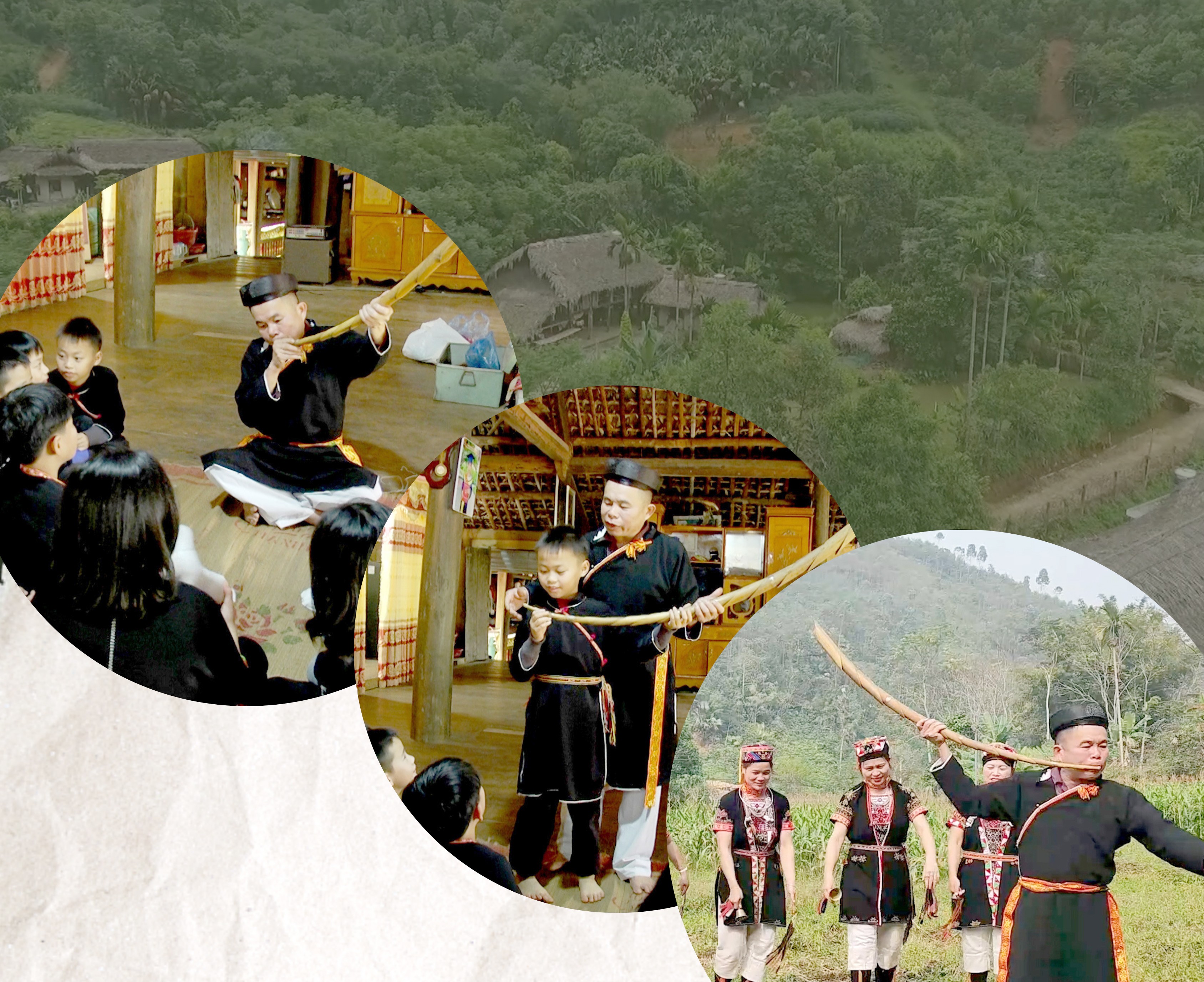 Nghệ nhân ưu tú Hoàng Hữu Định dành trọn tâm huyết để bảo tồn và lan tỏa nghệ thuật khèn nứa đến cộng đồng. khen1.jpg