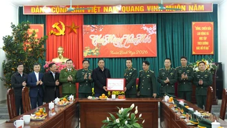 Phó Bí Thư Thường trực Tỉnh ủy Hoàng Giang thăm và chúc Tết tại xã Mường Khương