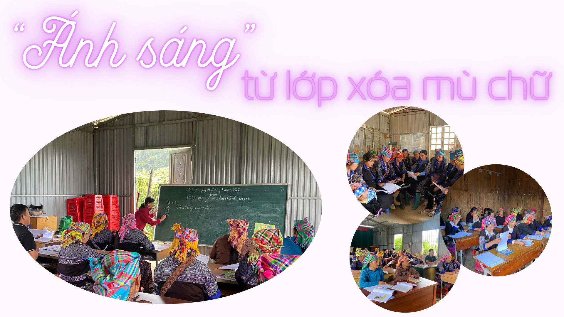 “Ánh sáng” từ lớp xóa mù chữ