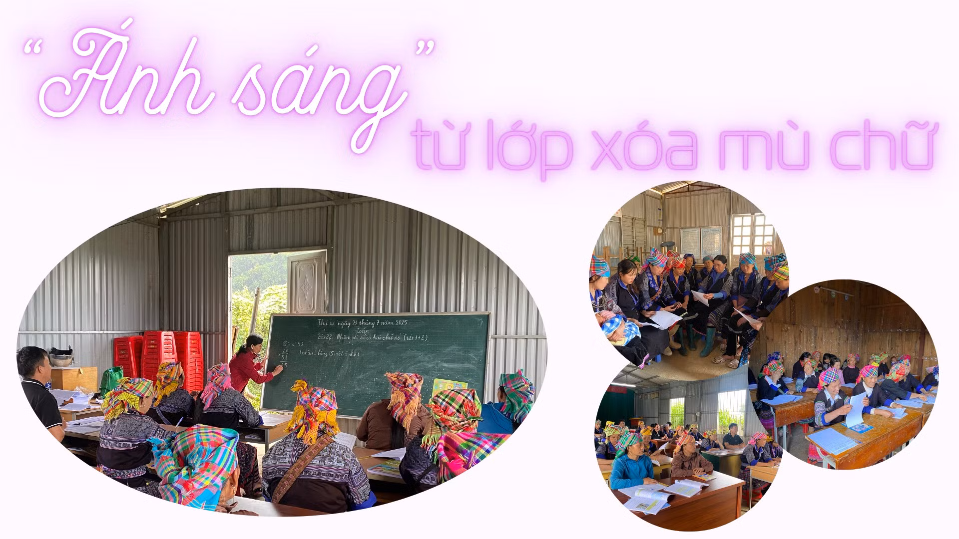 “Ánh sáng” từ lớp xóa mù chữ