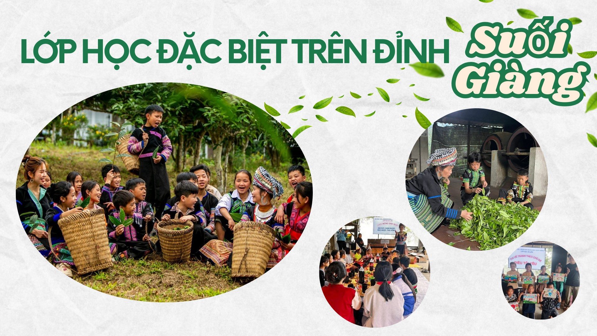 Lớp học đặc biệt trên đỉnh Suối Giàng