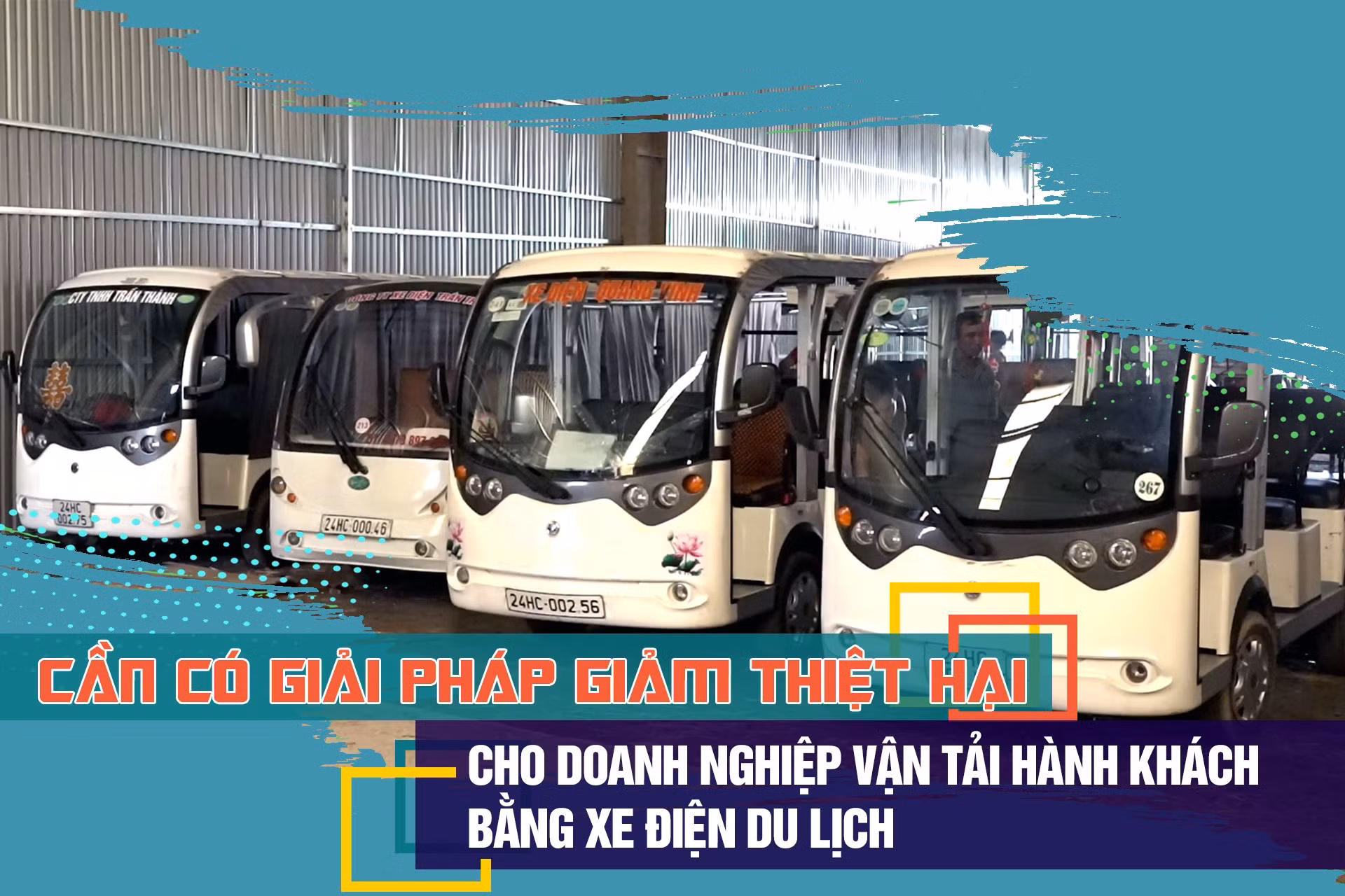 Cần có giải pháp giảm thiệt hại cho doanh nghiệp vận tải hành khách bằng xe điện du lịch