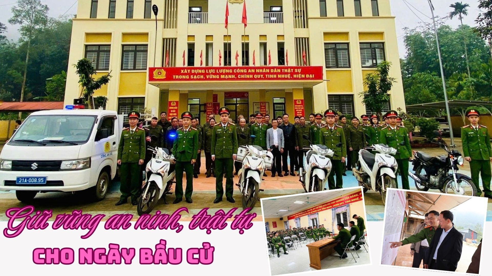 Giữ vững an ninh, trật tự cho ngày bầu cử
