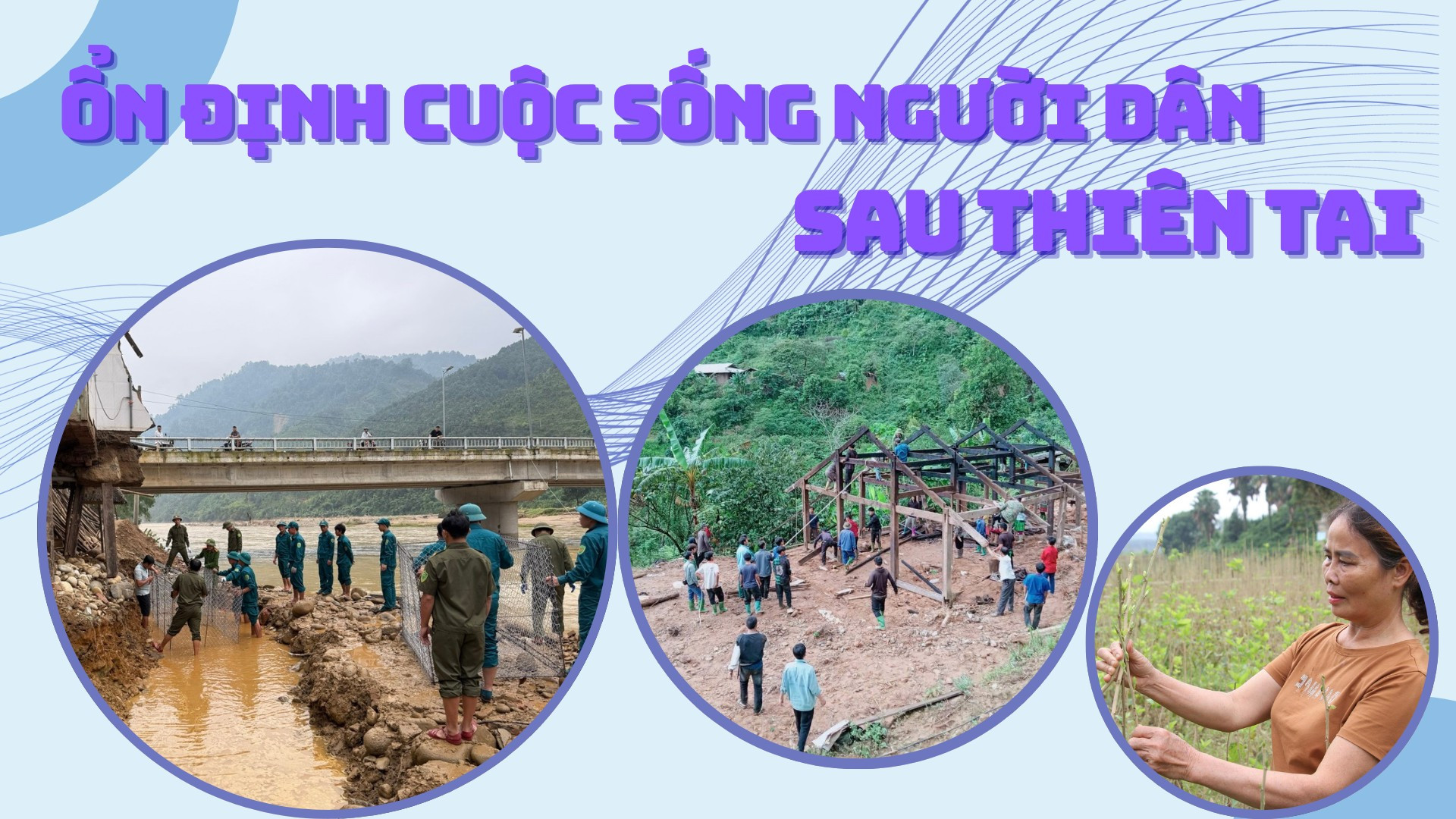 Ổn định cuộc sống người dân sau thiên tai