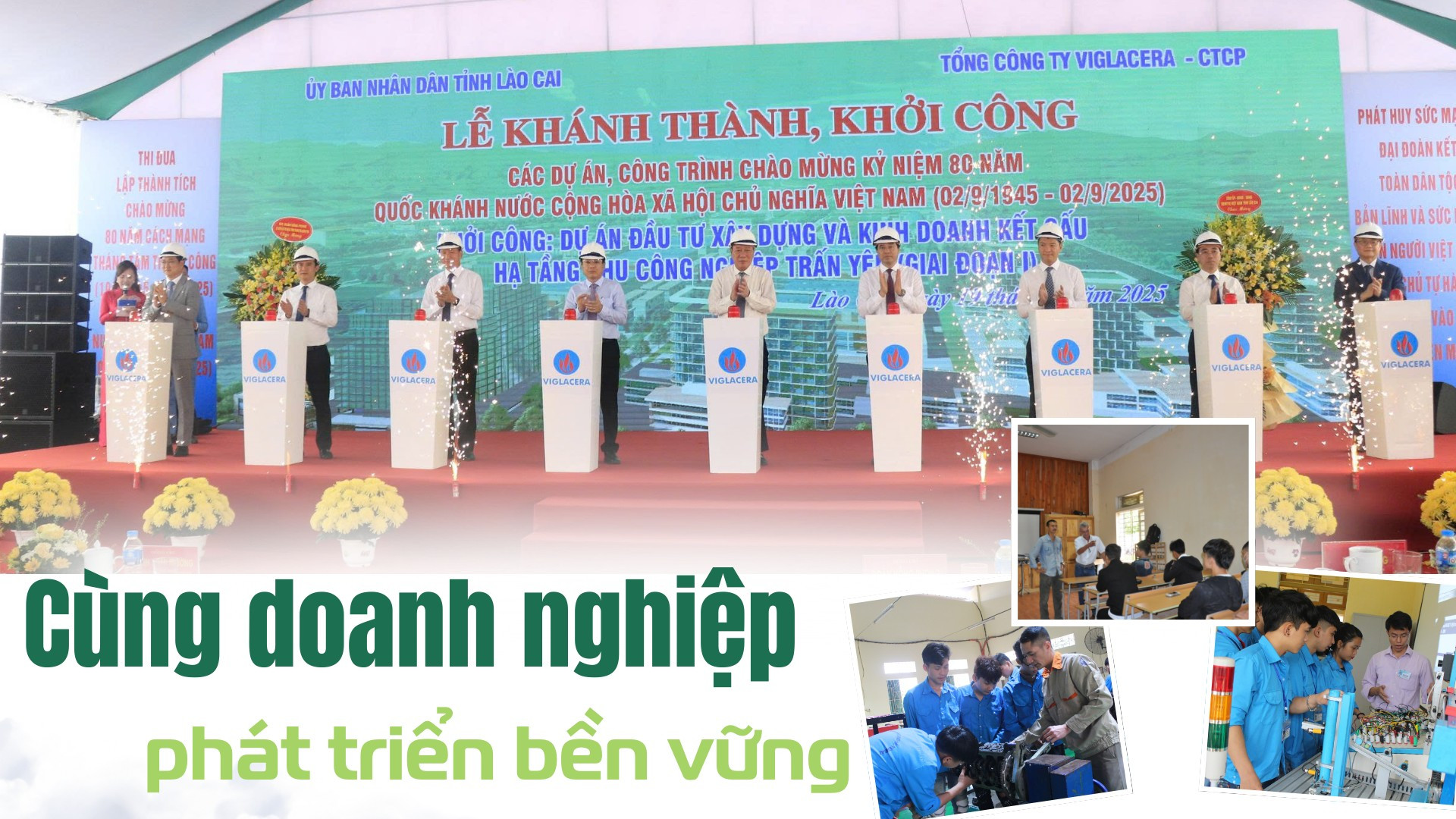 Cùng doanh nghiệp phát triển bền vững