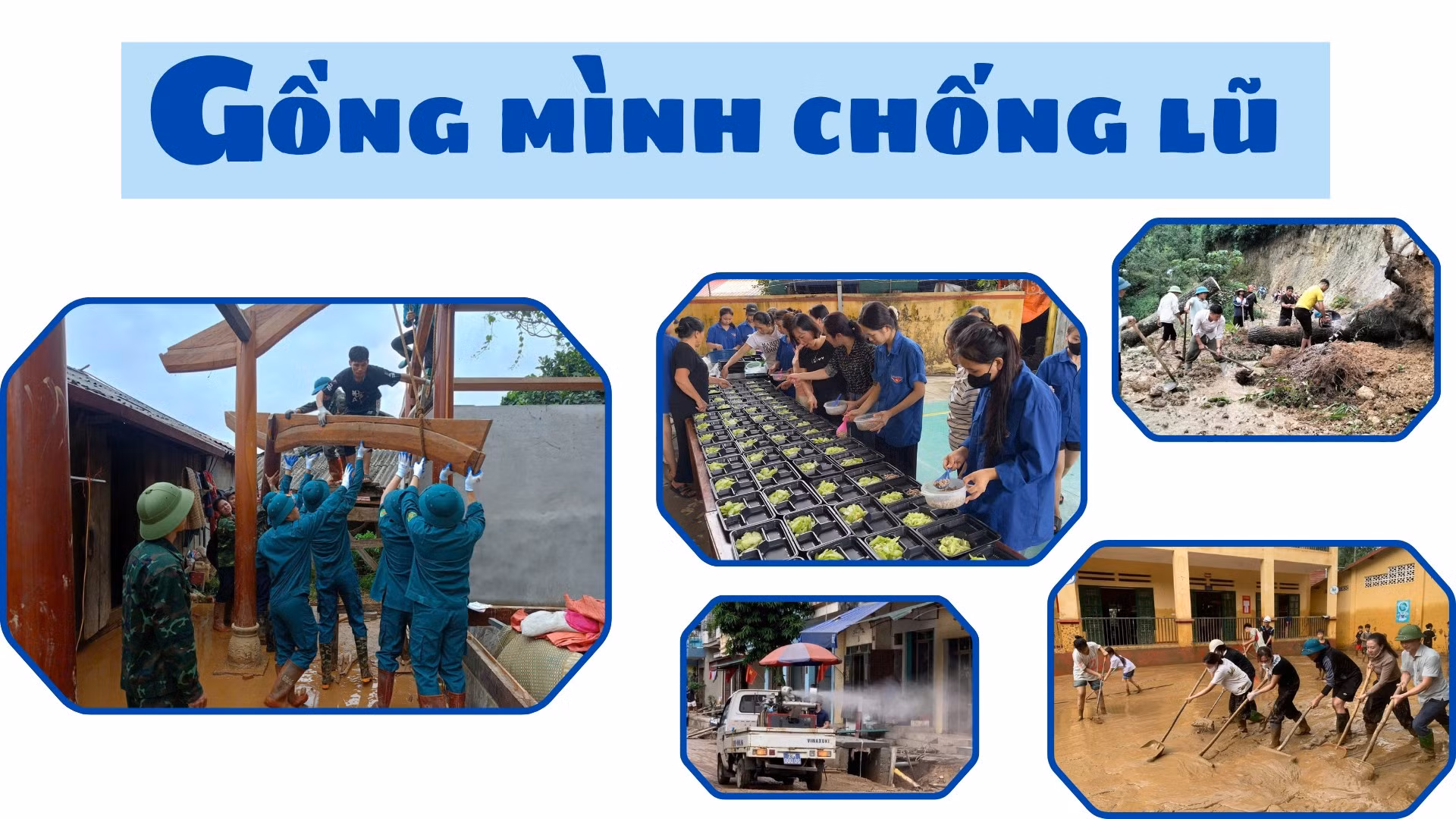Gồng mình chống lũ