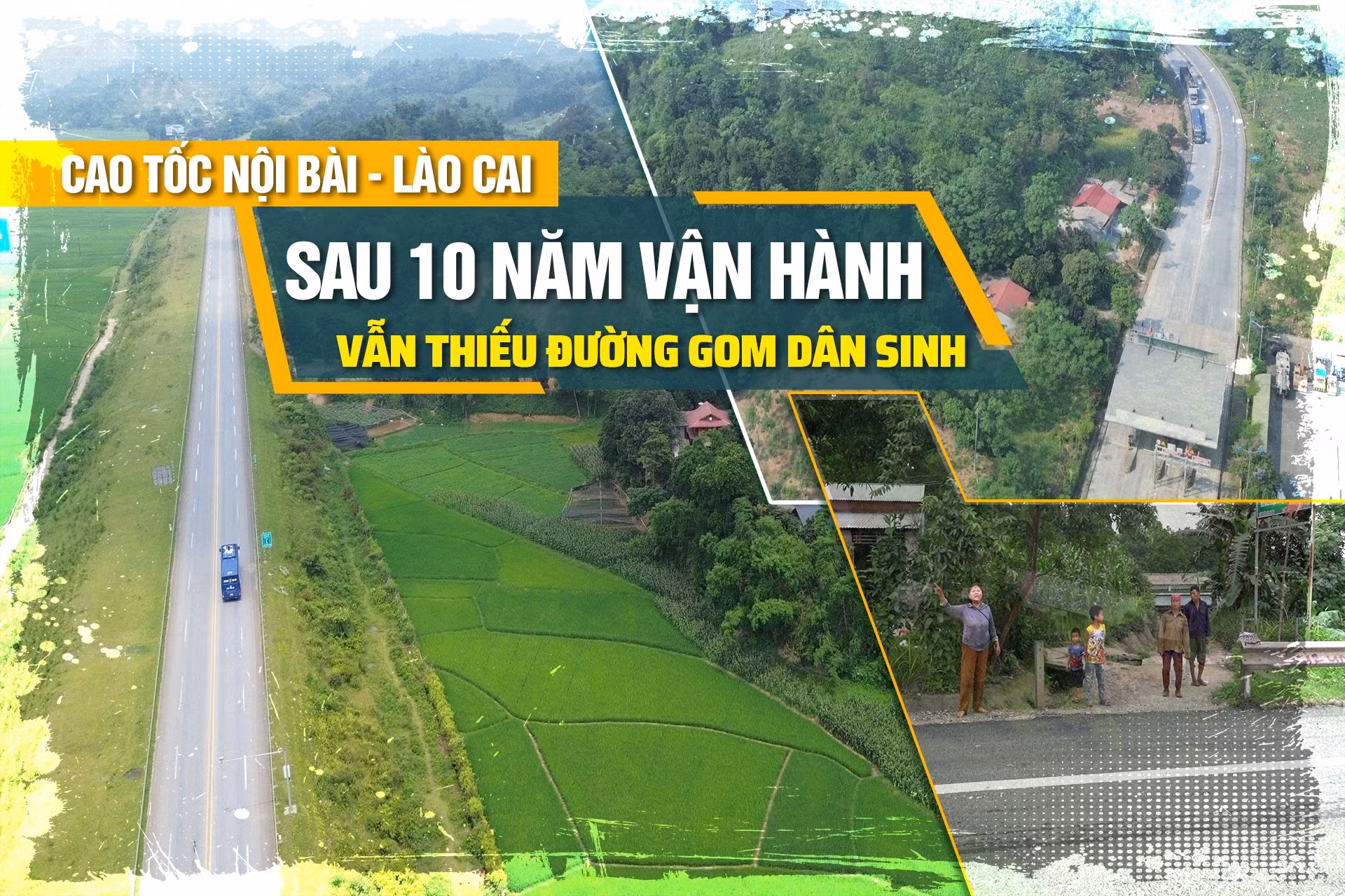 Cao tốc Nội Bài - Lào Cai: Sau 10 năm vận hành vẫn thiếu đường gom dân sinh