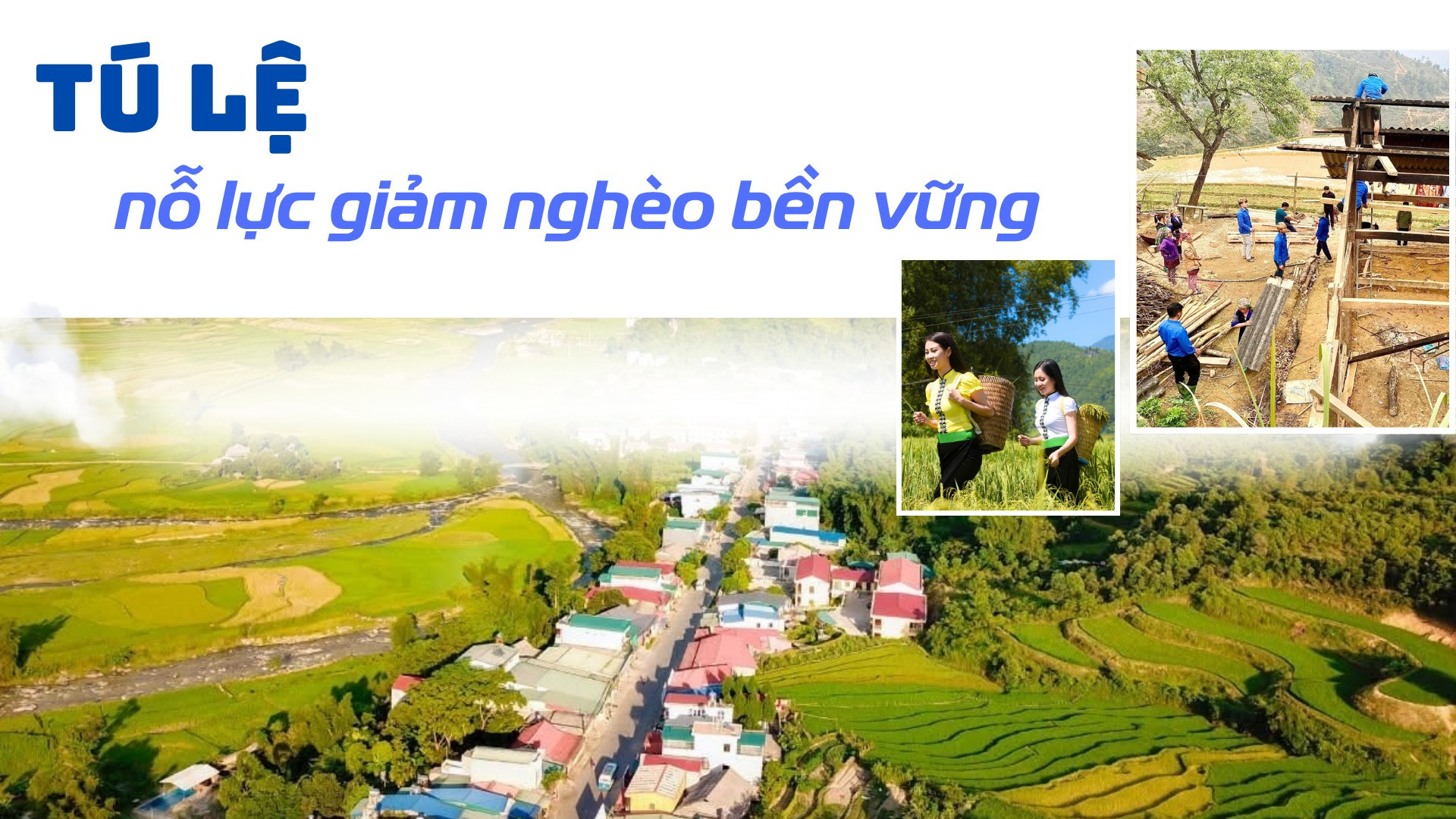 Tú Lệ nỗ lực giảm nghèo bền vững